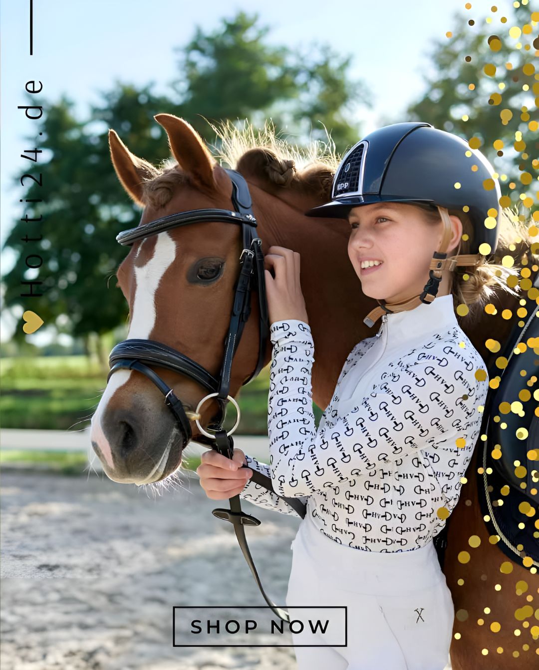 HV POLO »Reitleggings HVPEllis FullGrip White