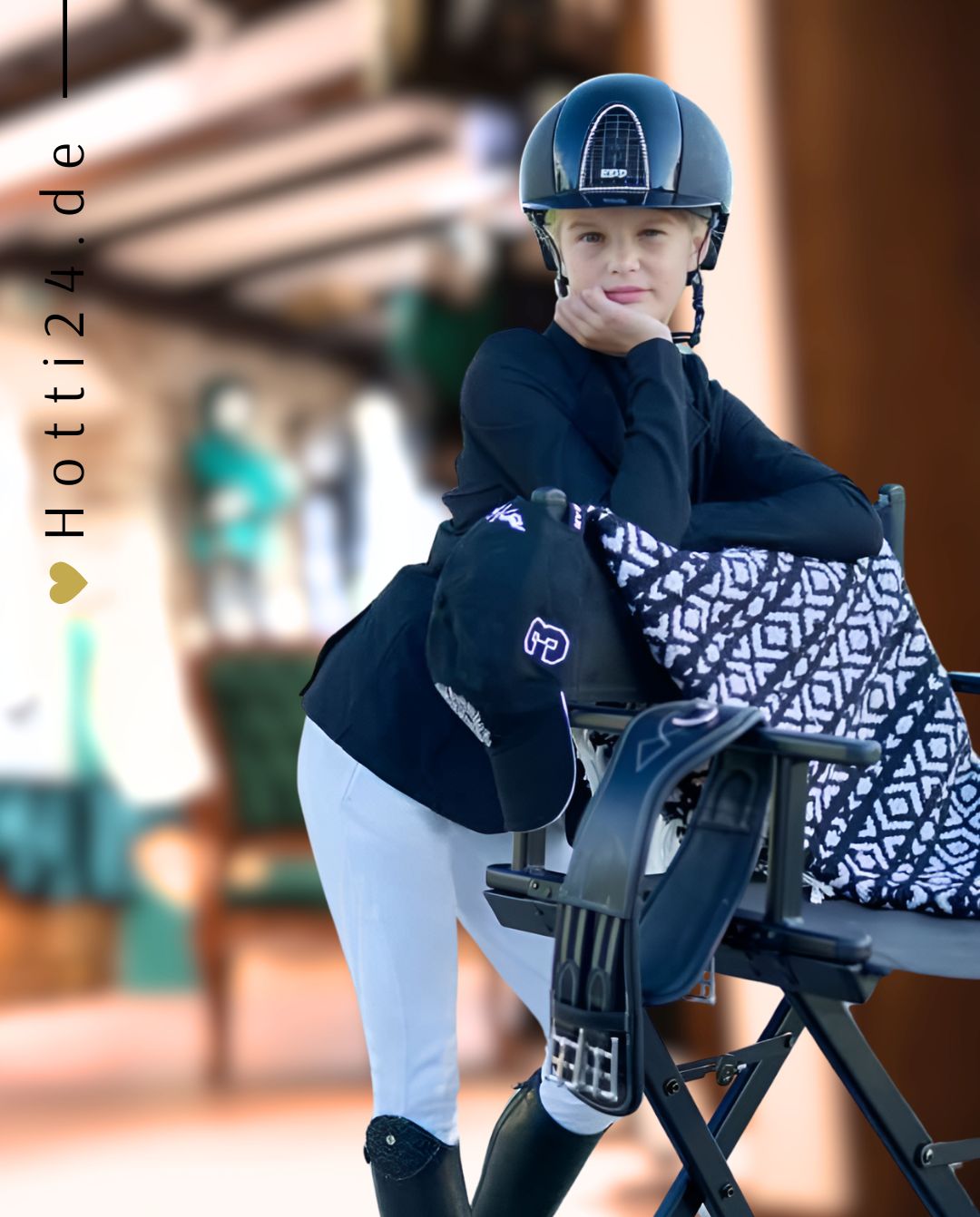 HV POLO »Reitleggings HVPEllis FullGrip White