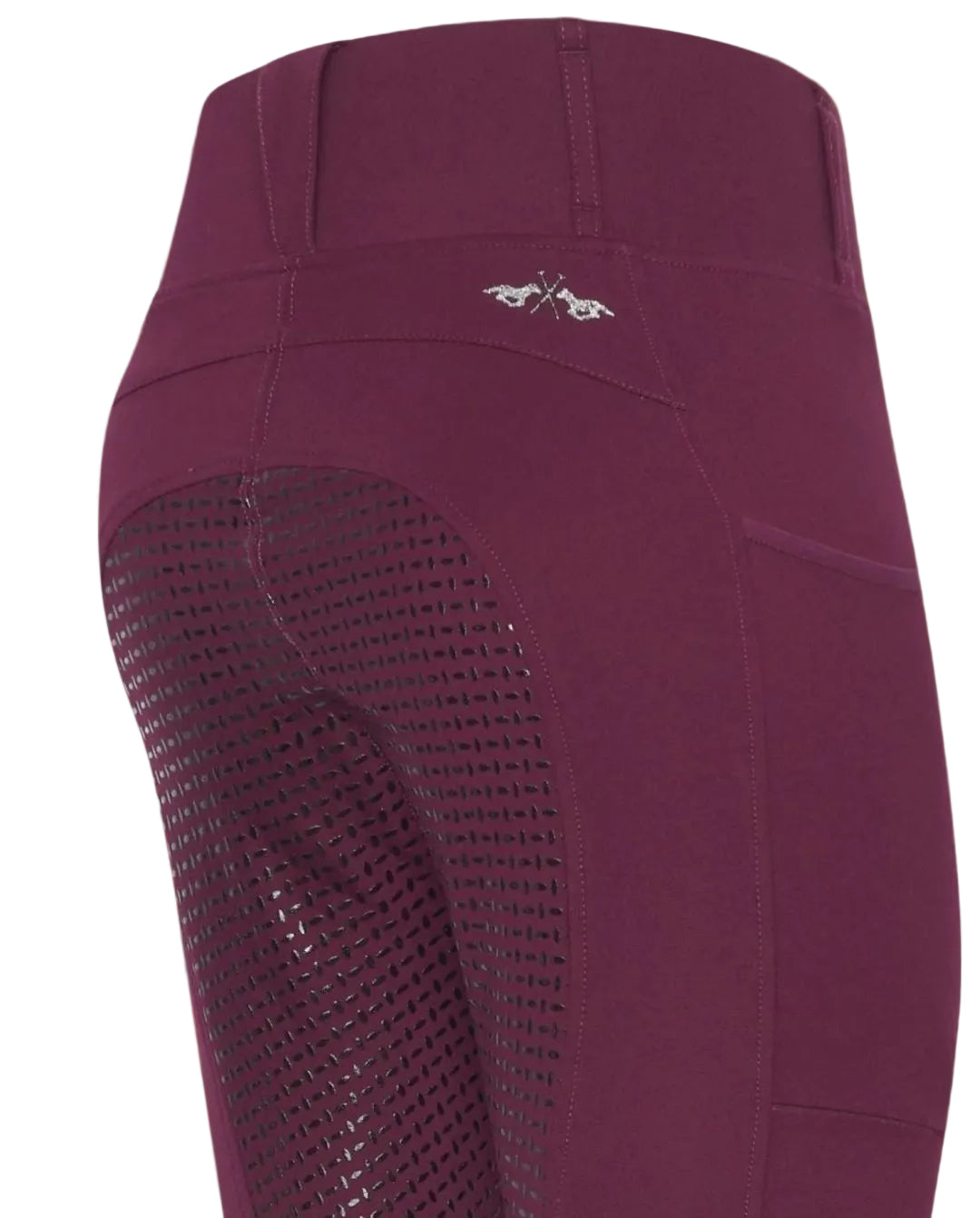 HV POLO »Children's Riding Leggings HVPLuci FullGrip Berry