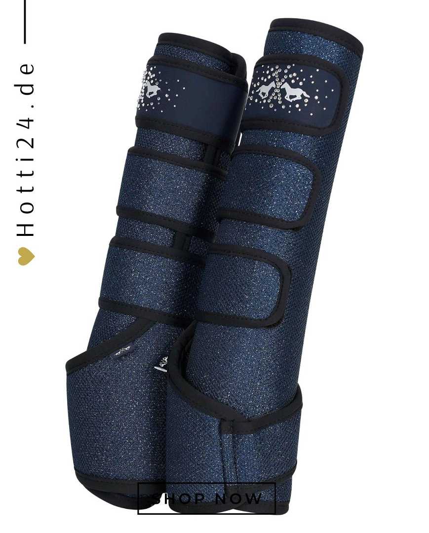 hv polo pferde dressurgamaschen skye 2er set 2802093503-5001 blau