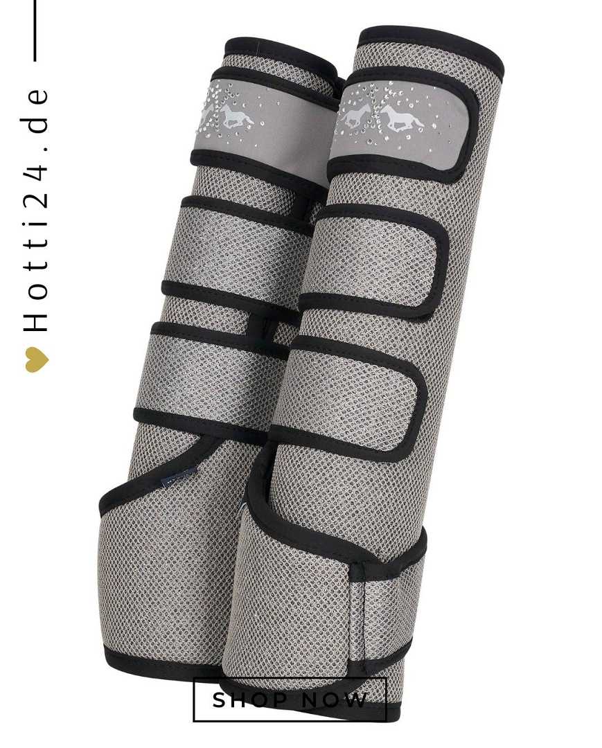 hv polo pferde dressurgamaschen skye 2er set 2802093503-7064 grau