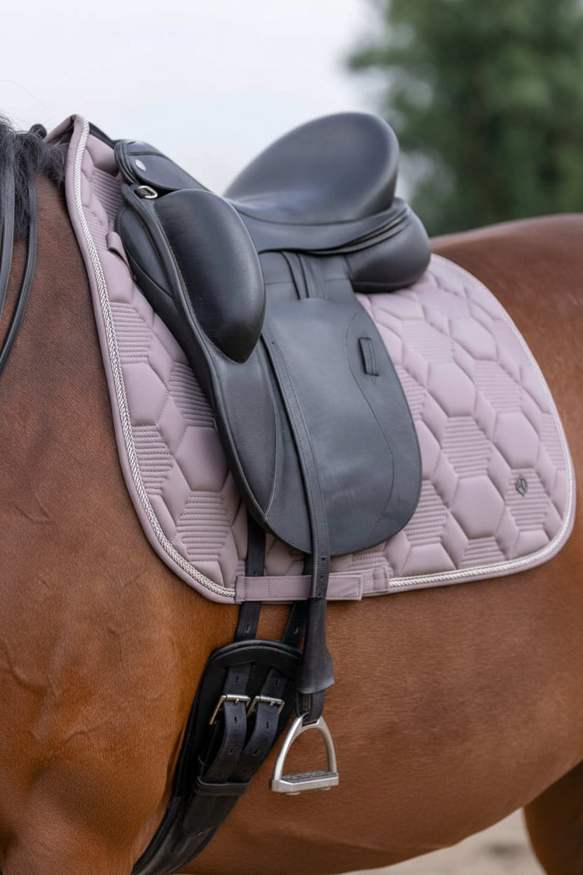 hv polo pferde dressur schabracke jenna 0802093502-8009 braun