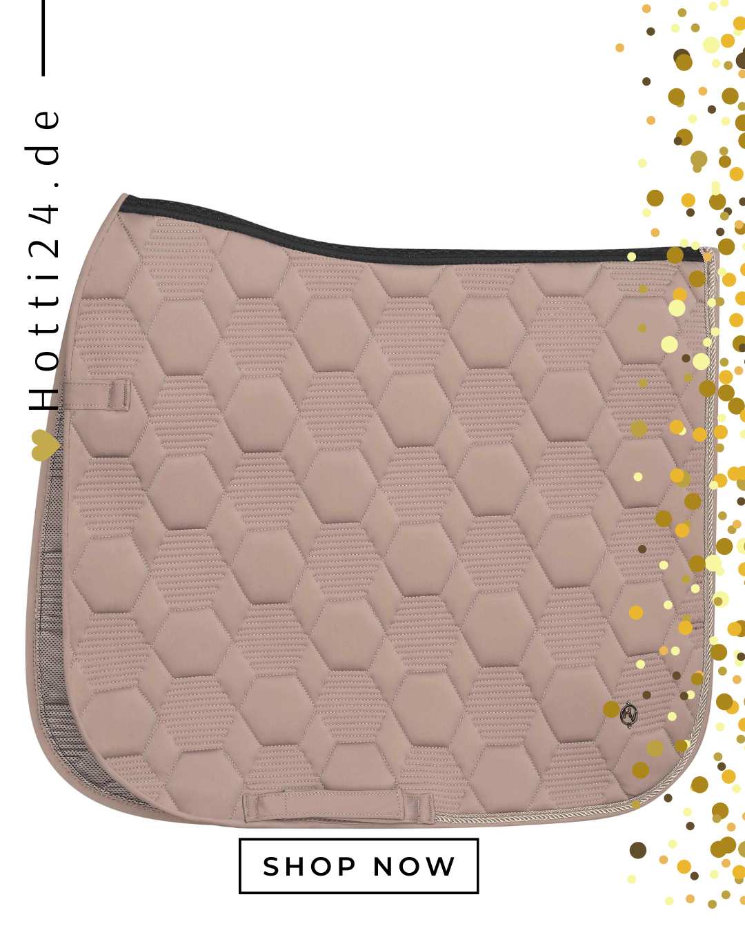 hv polo pferde dressur schabracke jenna 0802093502-8009 braun
