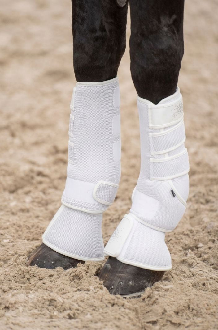 HV Polo Hoof Boots HVPSkye Set of 2 White