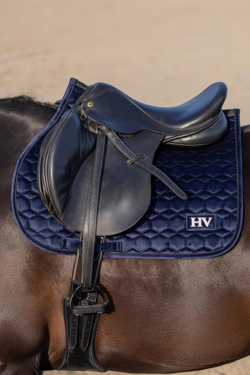 HV Polo Jumping/All Purpose Saddle Pad HVPDorian Navy