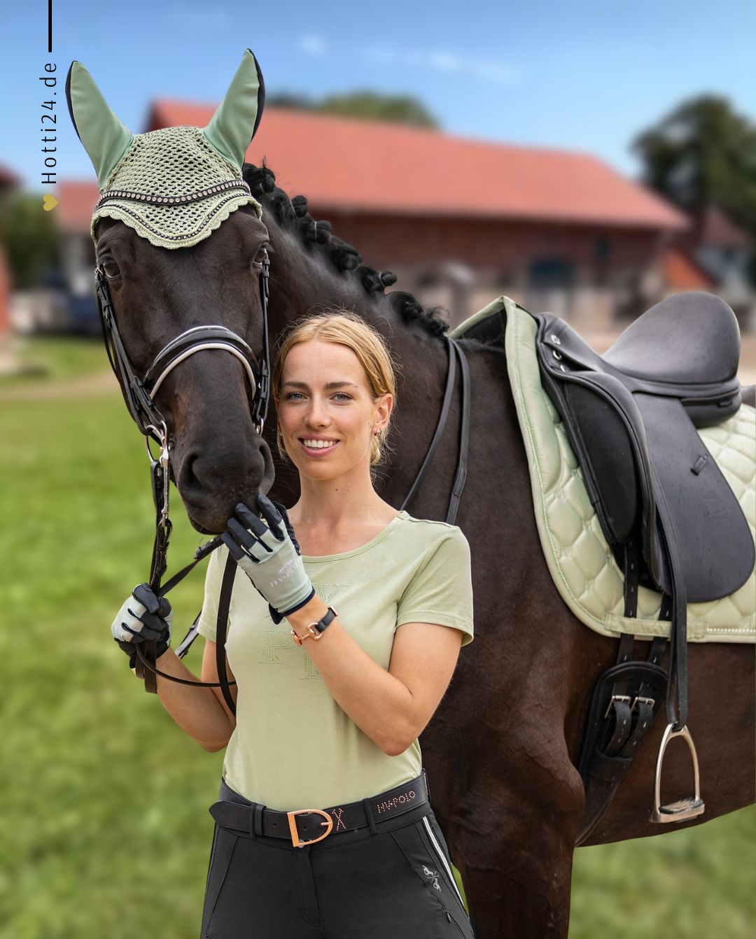 HV POLO »Jumping Saddle Pad HVPClassic Brasil