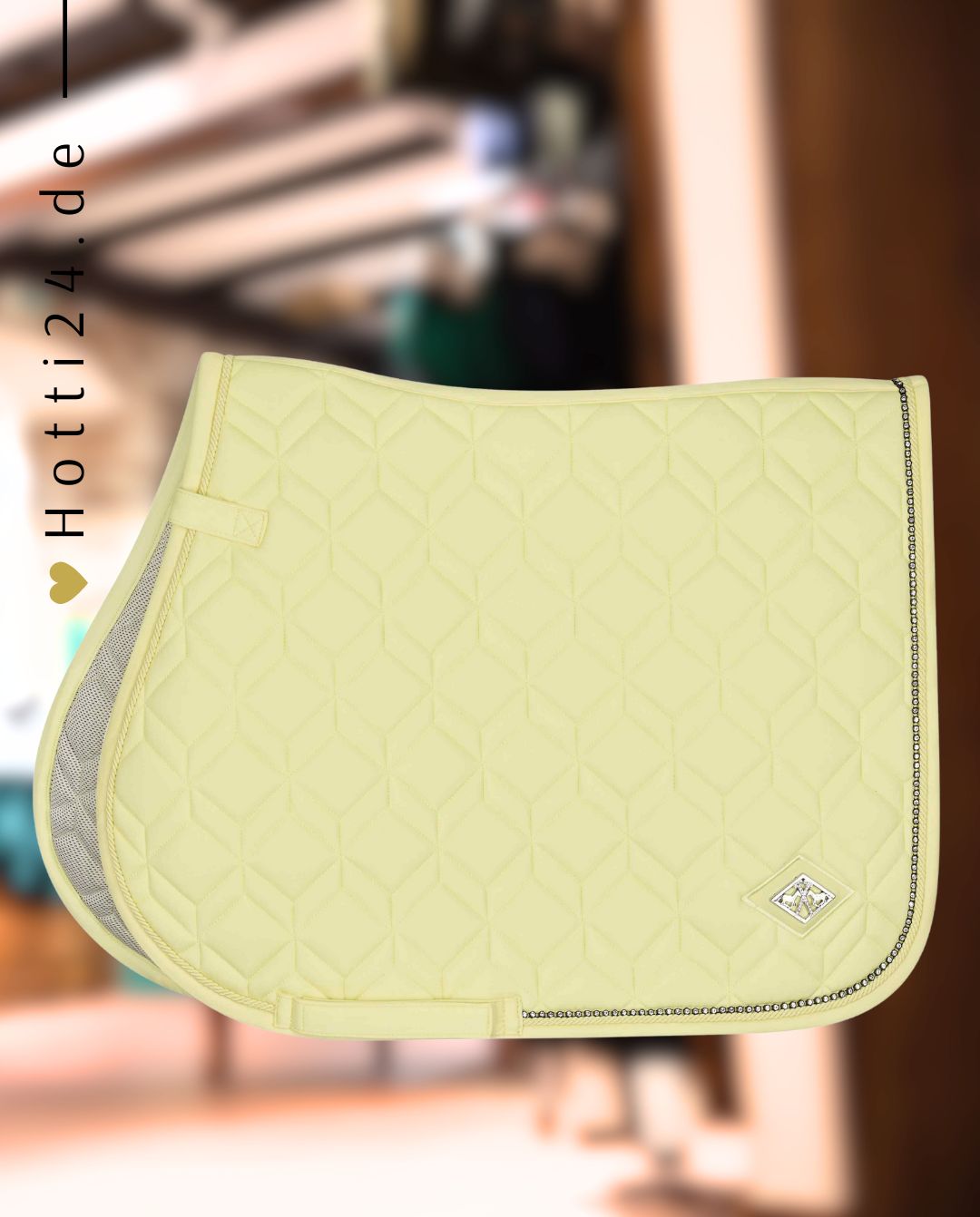 HV POLO »Jumping Saddle Pad HVPClassic Lemon
