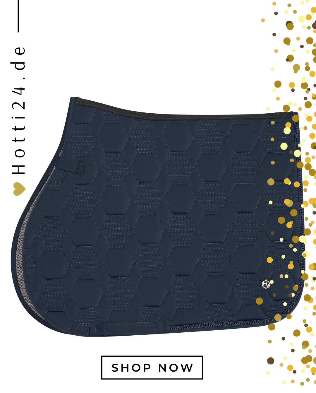 hv polo pferde springen schabracke jenna 0801093502-5001 blau