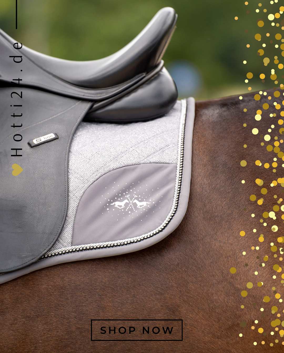 hv polo pferde springen schabracke skye 0801093504-7064 grau