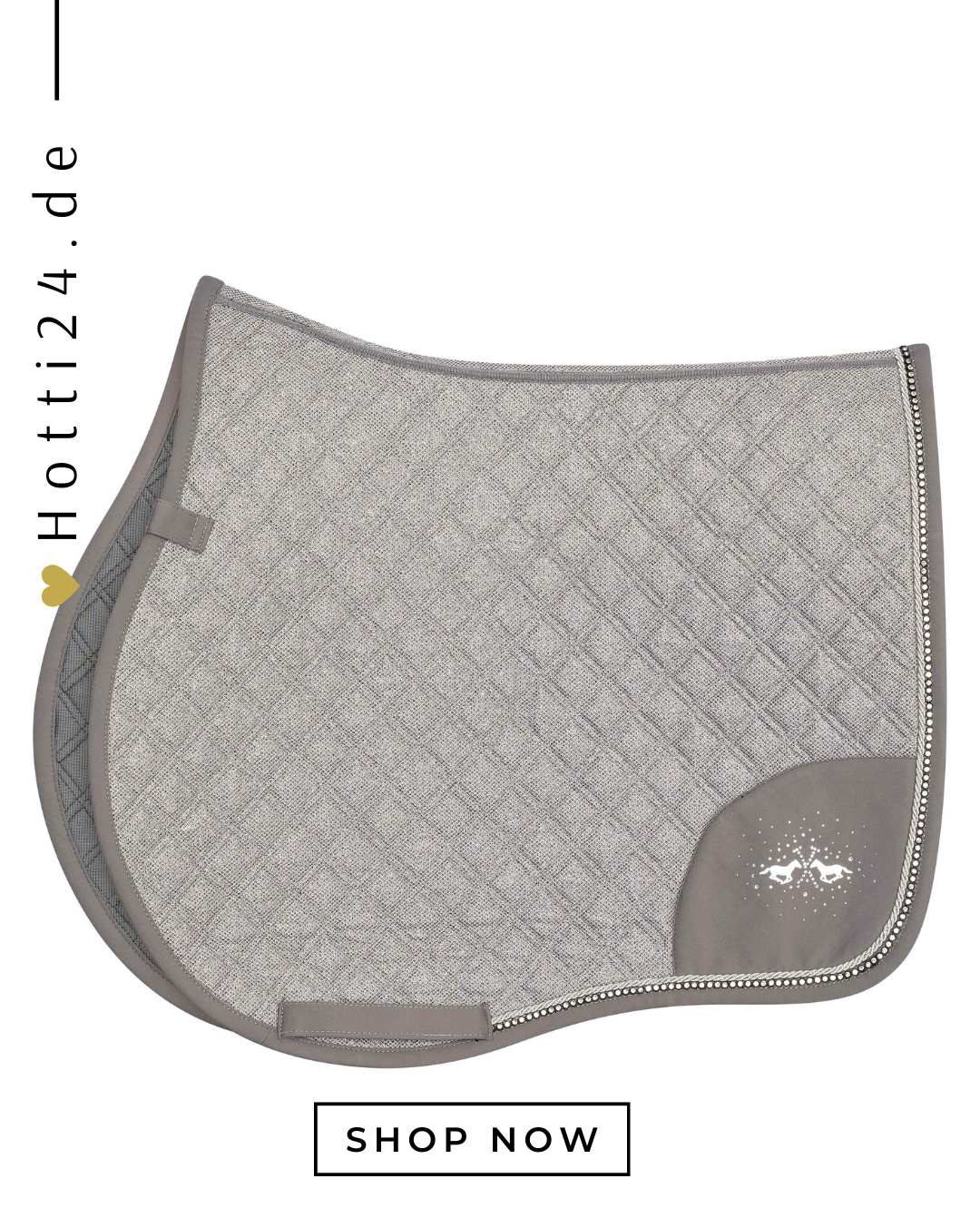 hv polo pferde springen schabracke skye 0801093504-7064 grau