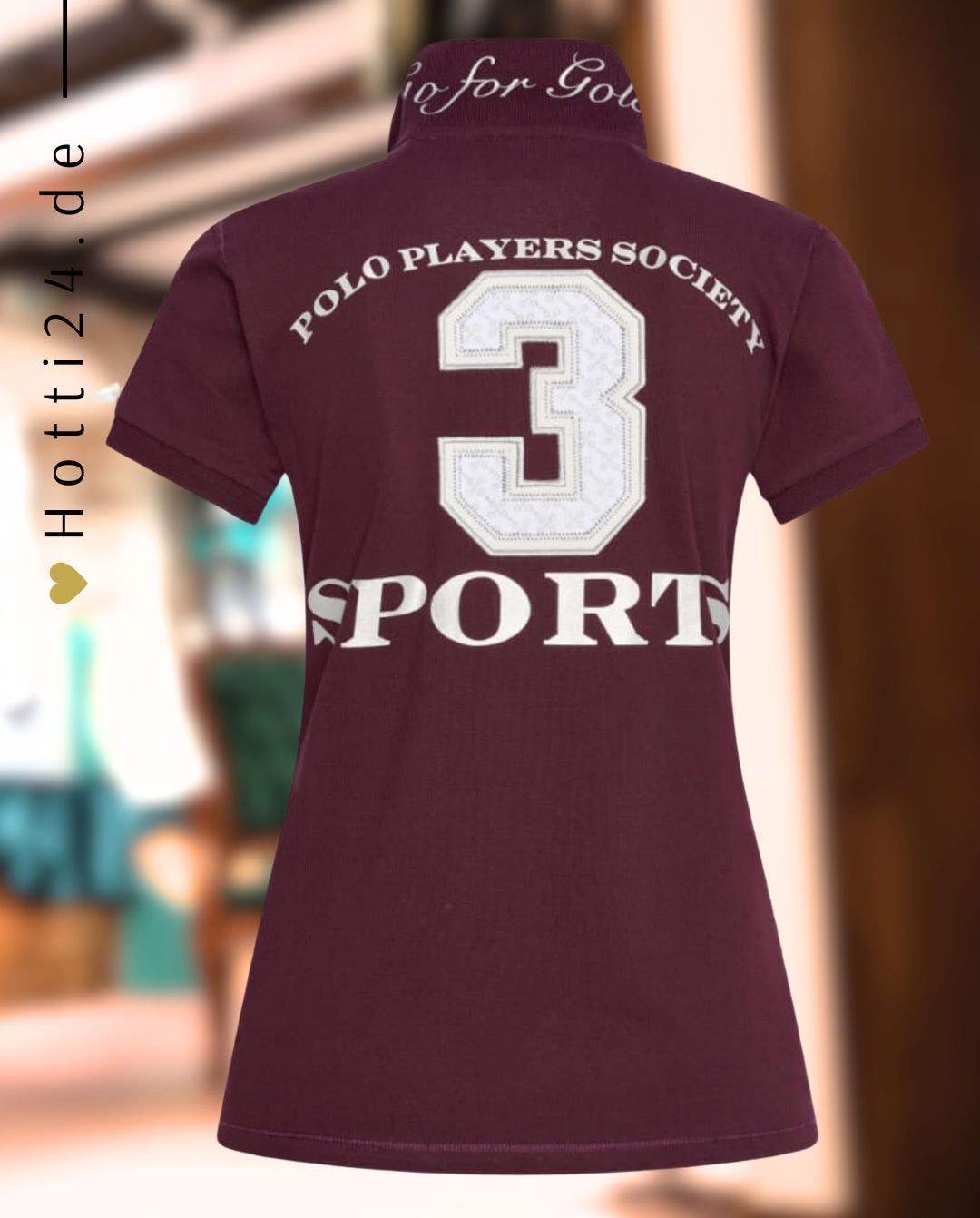 HV POLO »Poloshirt HVPFavouritas Gold Berry