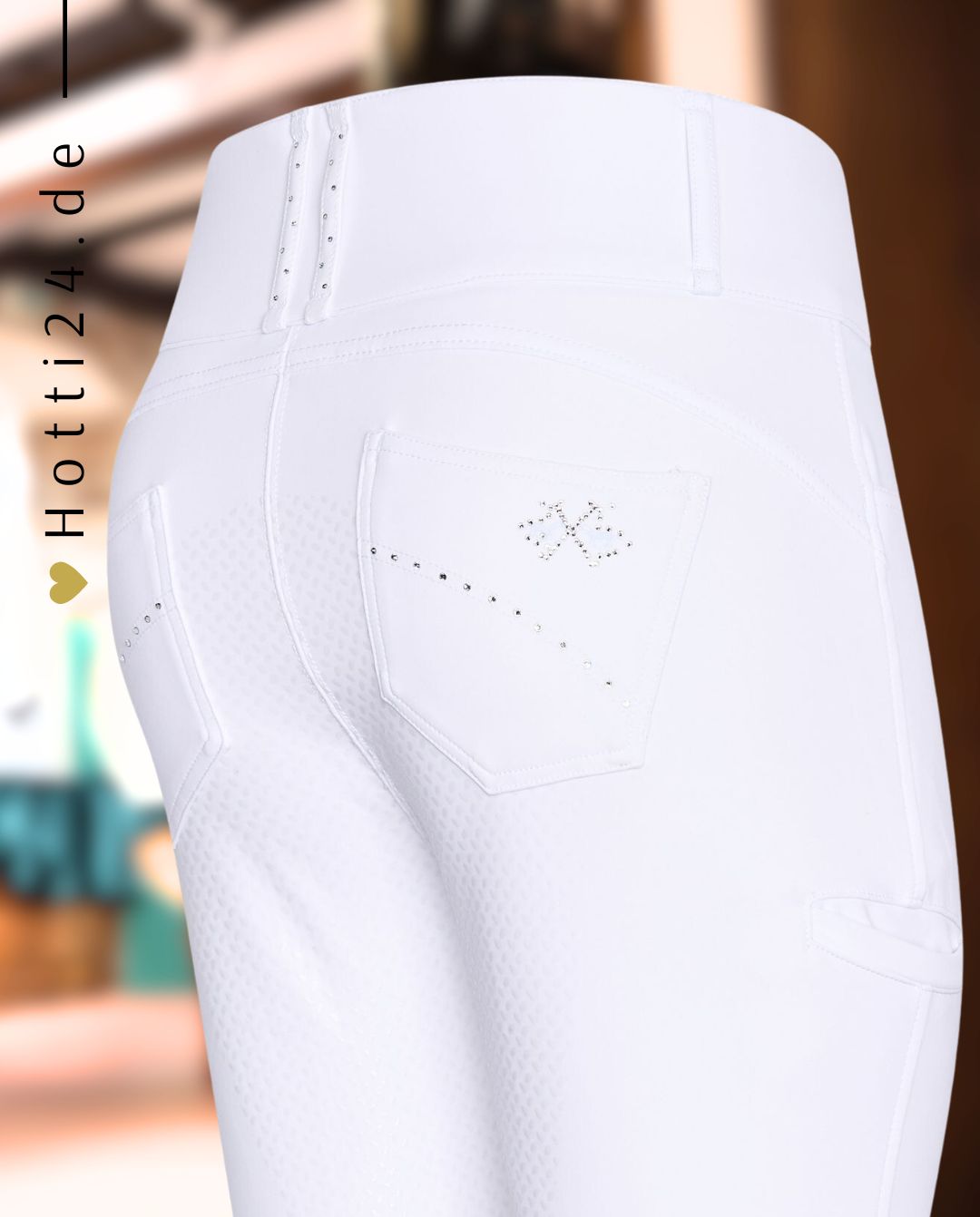 HV POLO »Reithose HVPElena FullGrip White