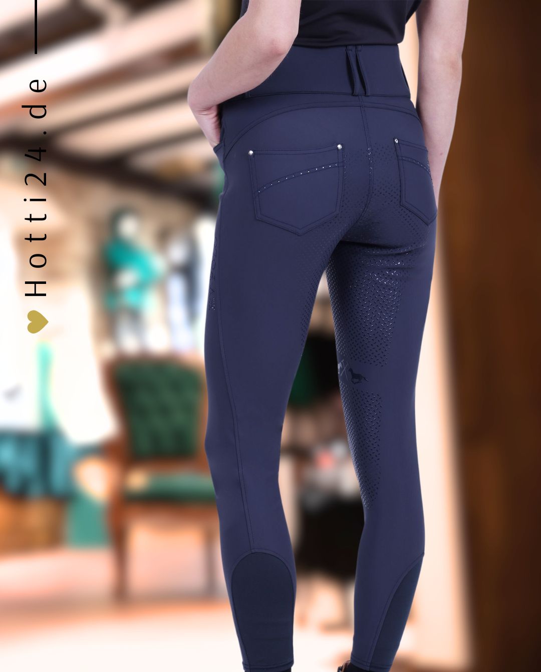 HV POLO »Reithose HVPElena FullGrip Navy
