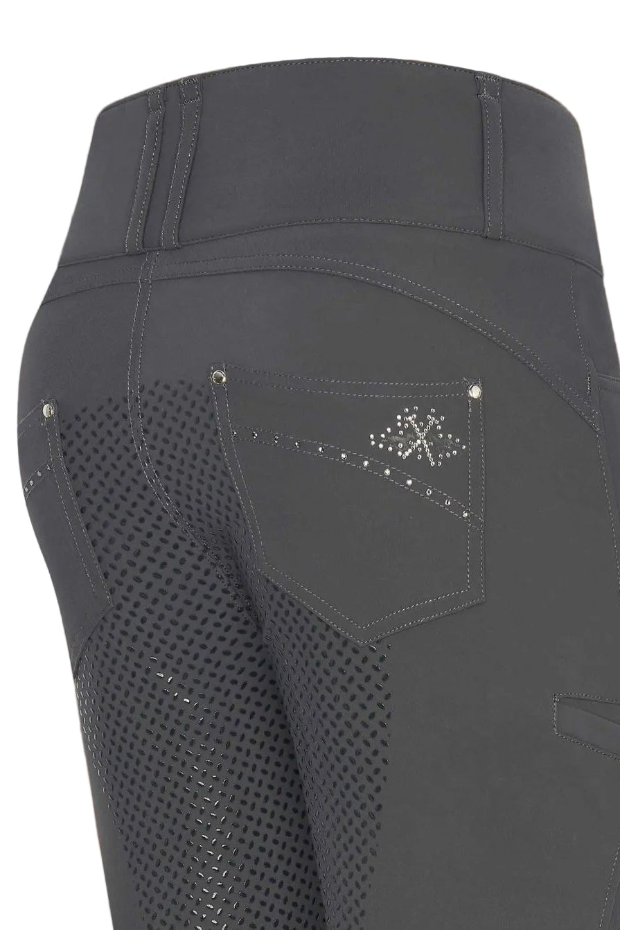 HV Polo Riding Breeches HVPElena FullGrip Ultimate Grey