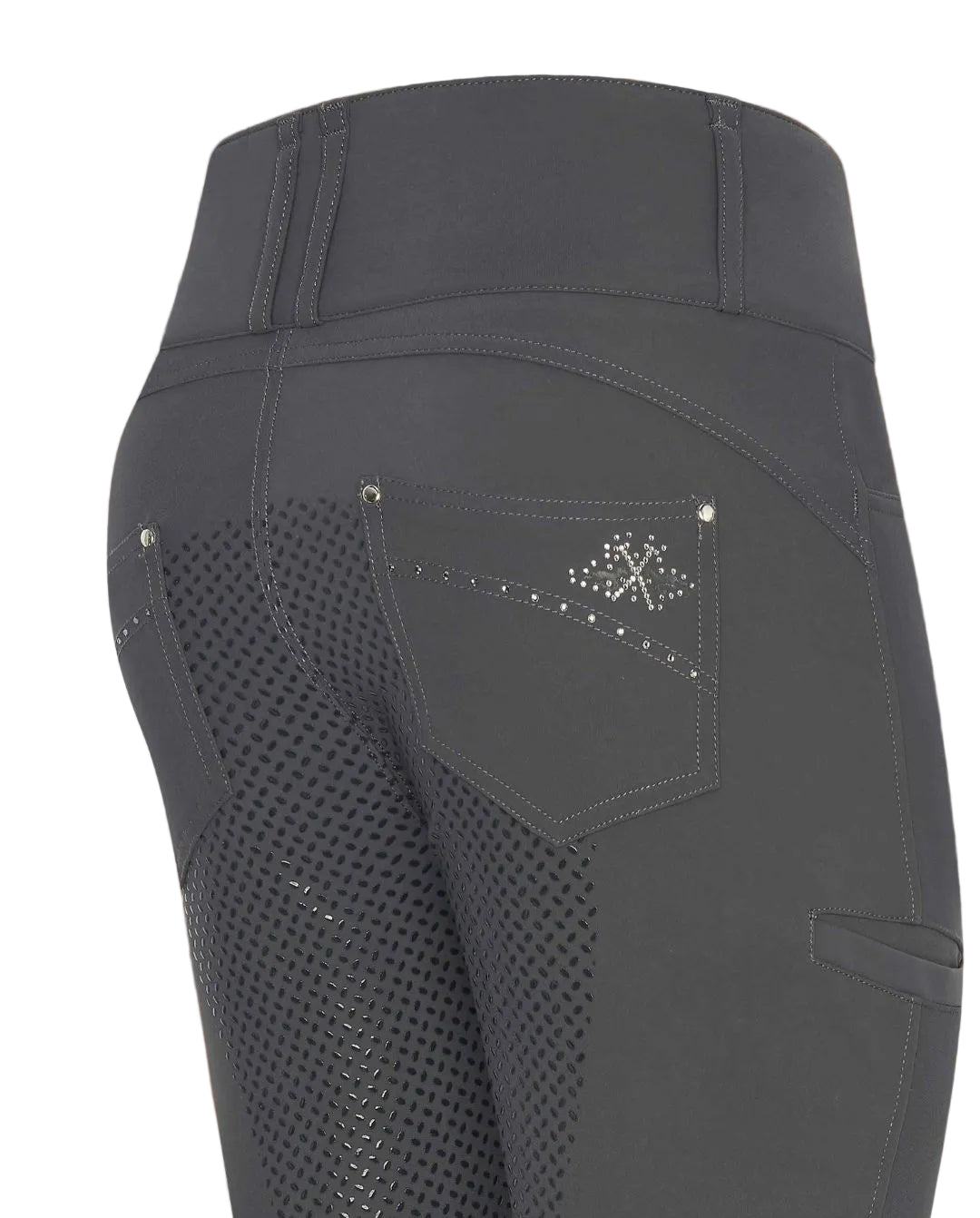 HV POLO »Reithose HVPElena FullGrip Ultimate Grey