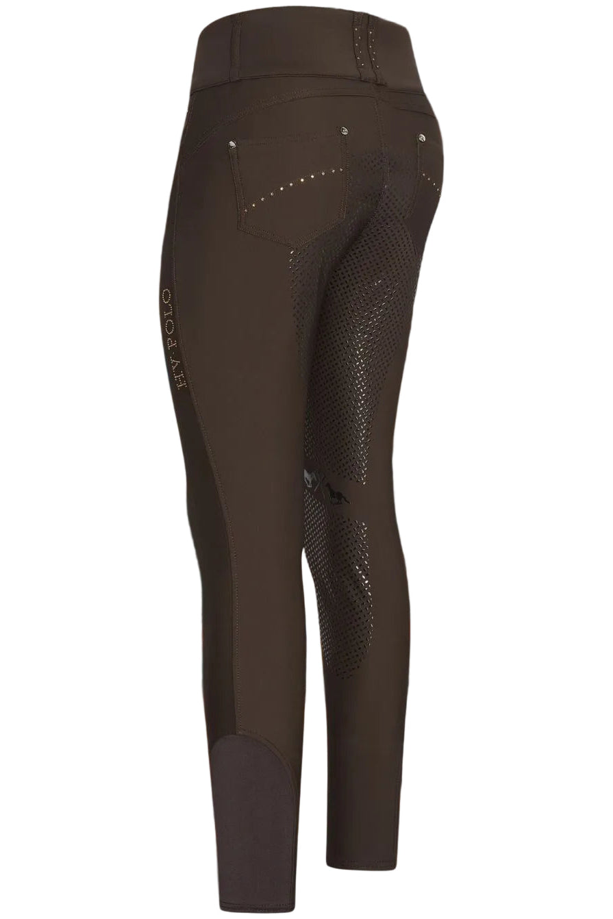 HV Polo Women's Breeches HVPElena FullGrip Espresso