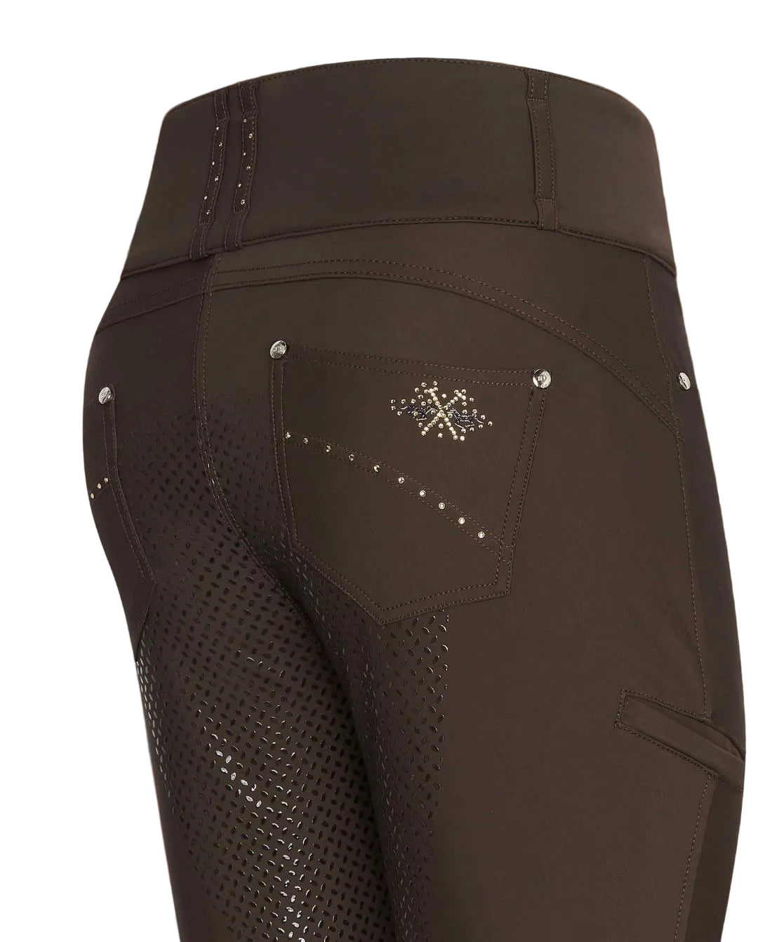 HV POLO »Reithose HVPElena FullGrip Espresso