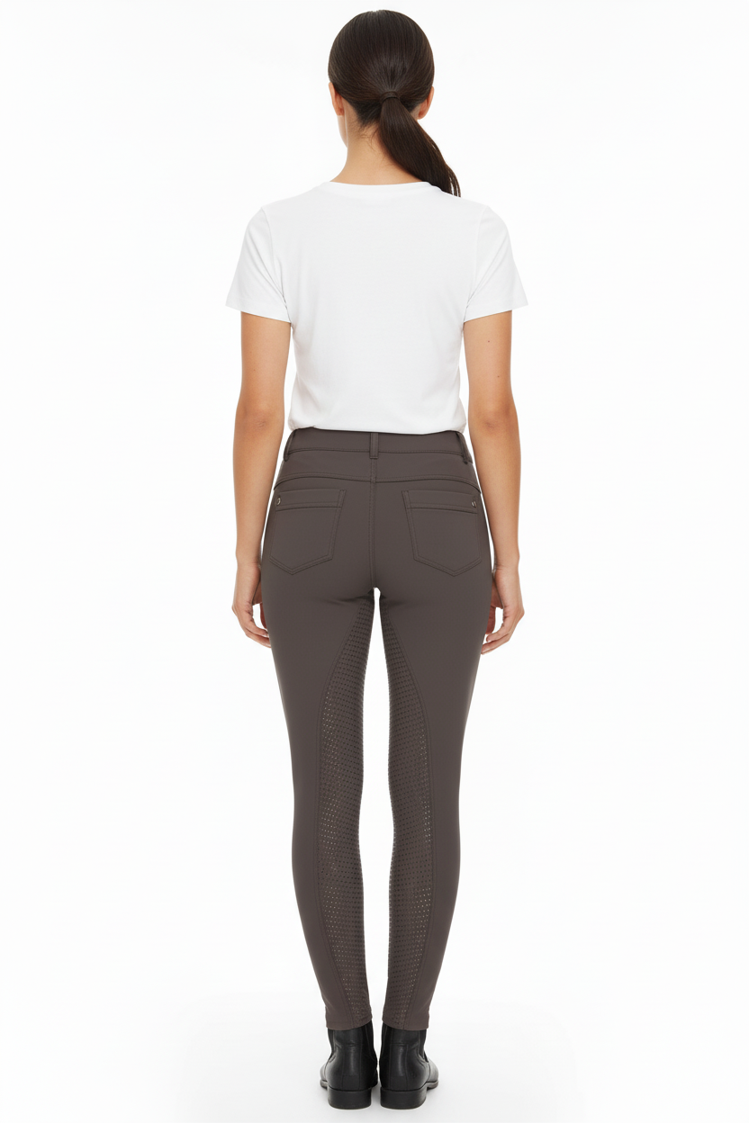 HV Polo Women's Breeches HVPEllen FullGrip Mocca