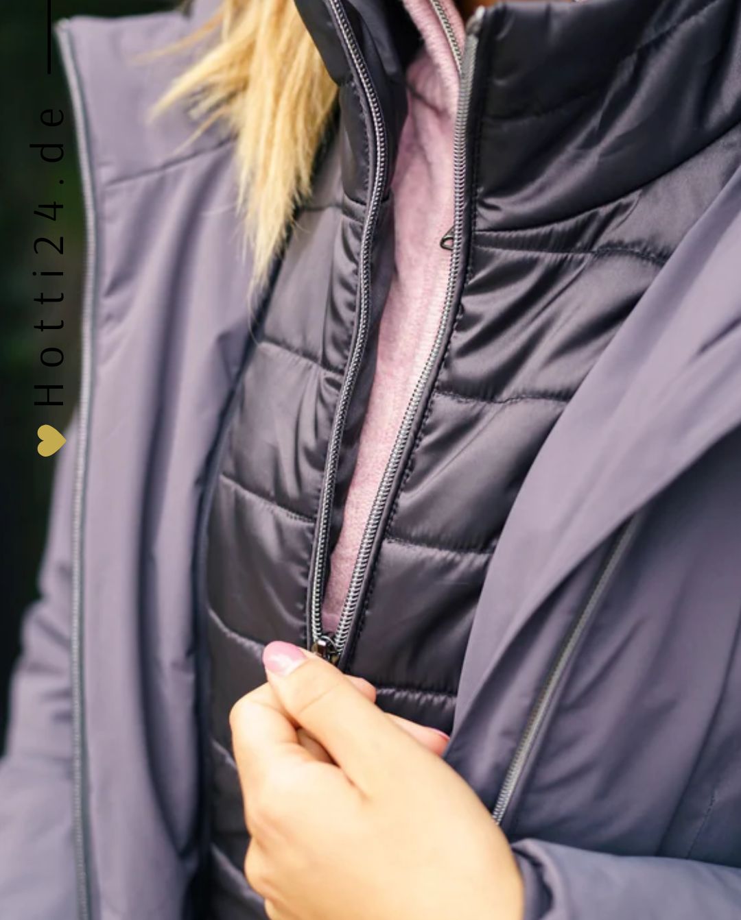 HV Polo »Reitmantel HVPIsa Zinc Grey