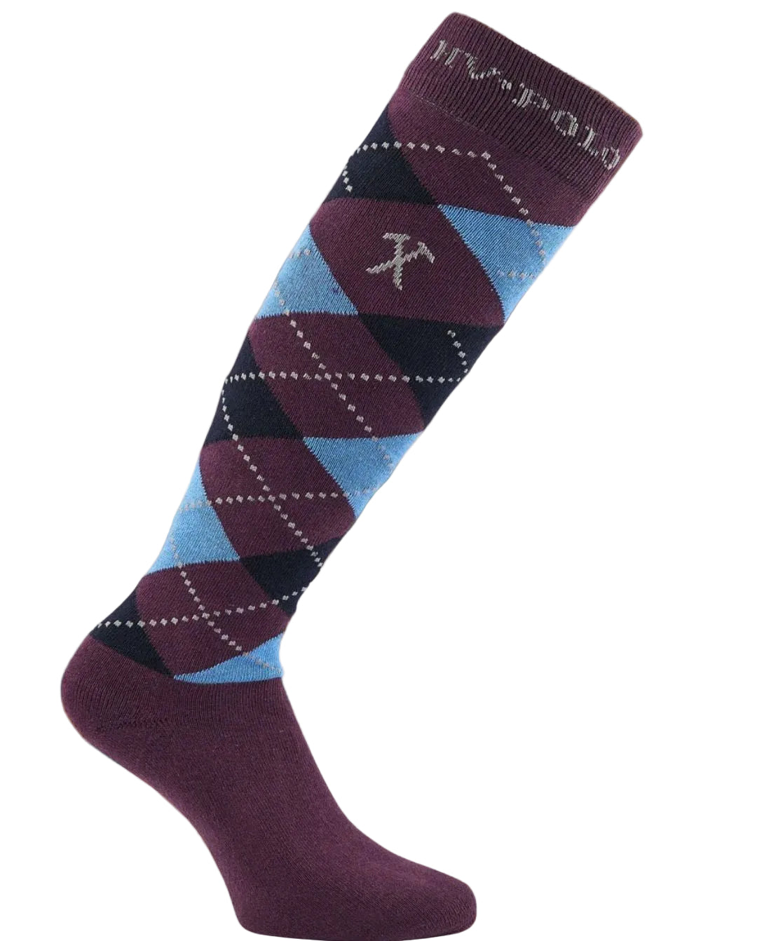 HV Polo »Reitsocken HVPArgyle Plum / Navy / Mid Blue