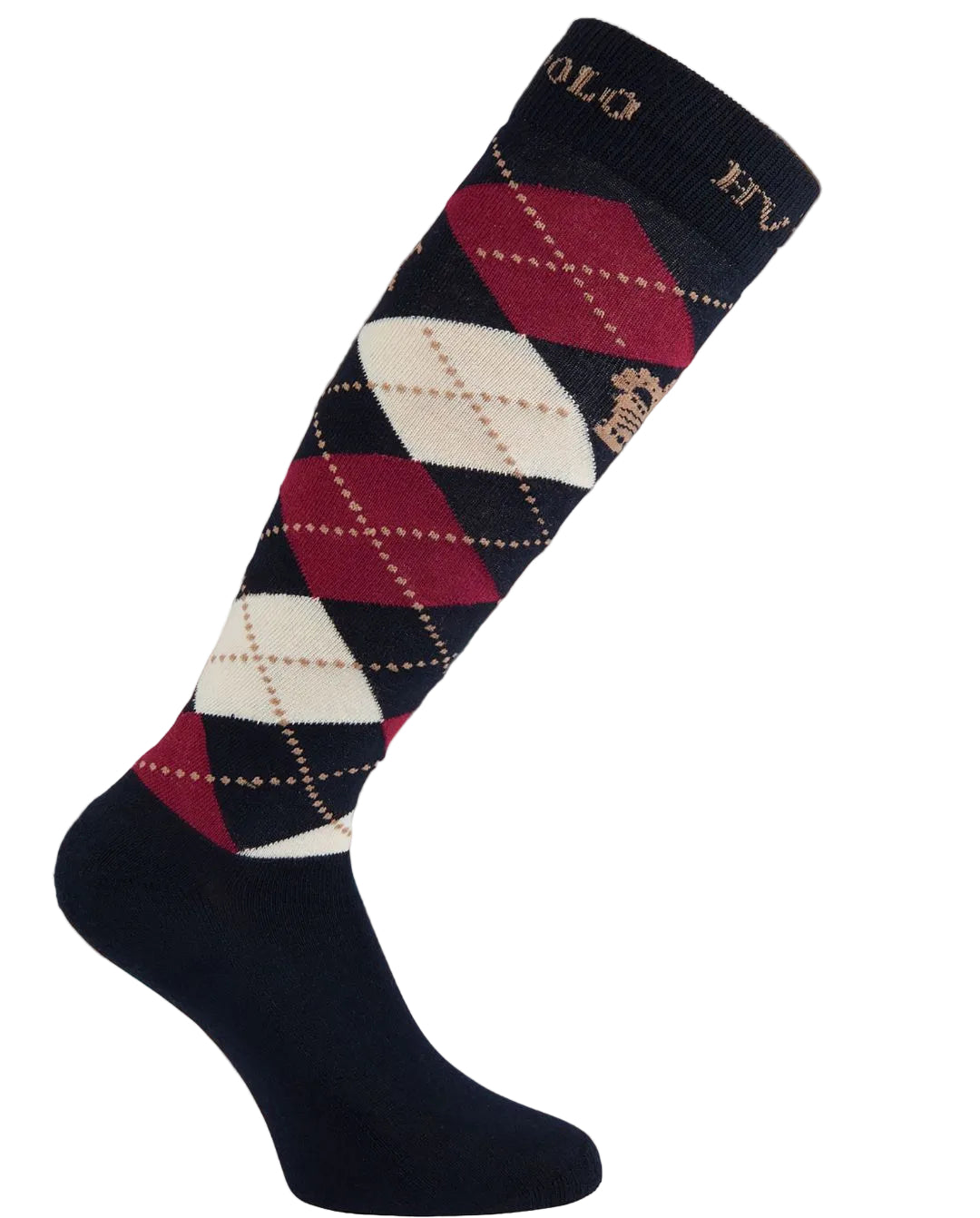 HV Polo »Reitsocken HVPArgyle Navy / Roja Sand