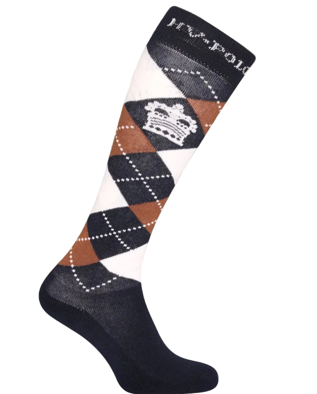 HV Polo »Riding Socks HVPArgyle Navy / Camel