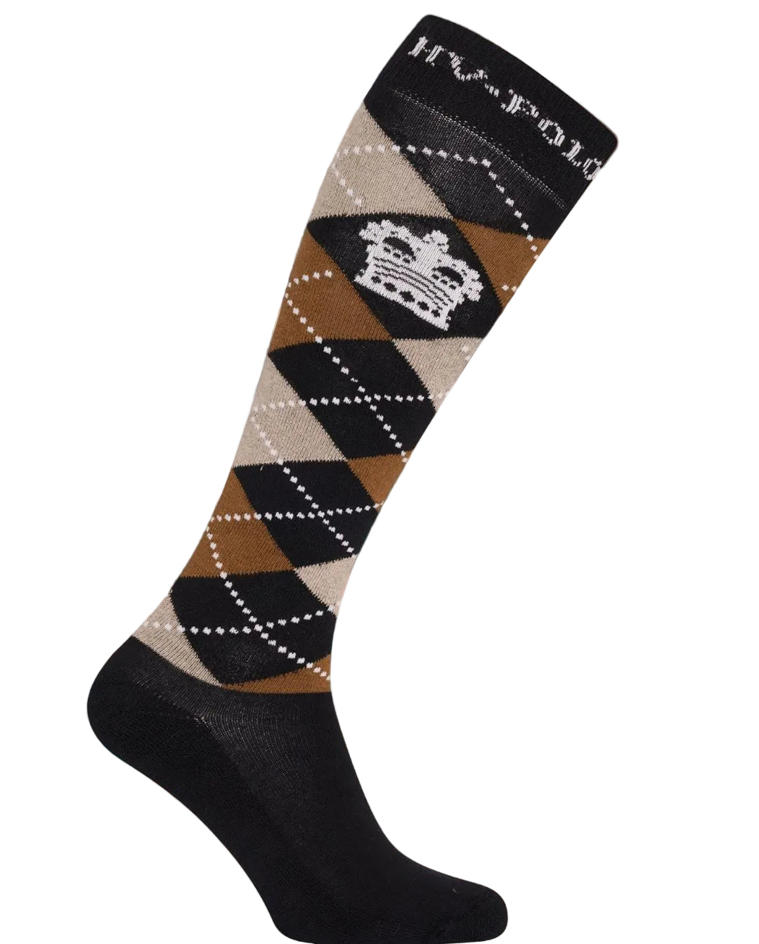 HV Polo »Reitsocken HVPArgyle Navy / Camel / Heather