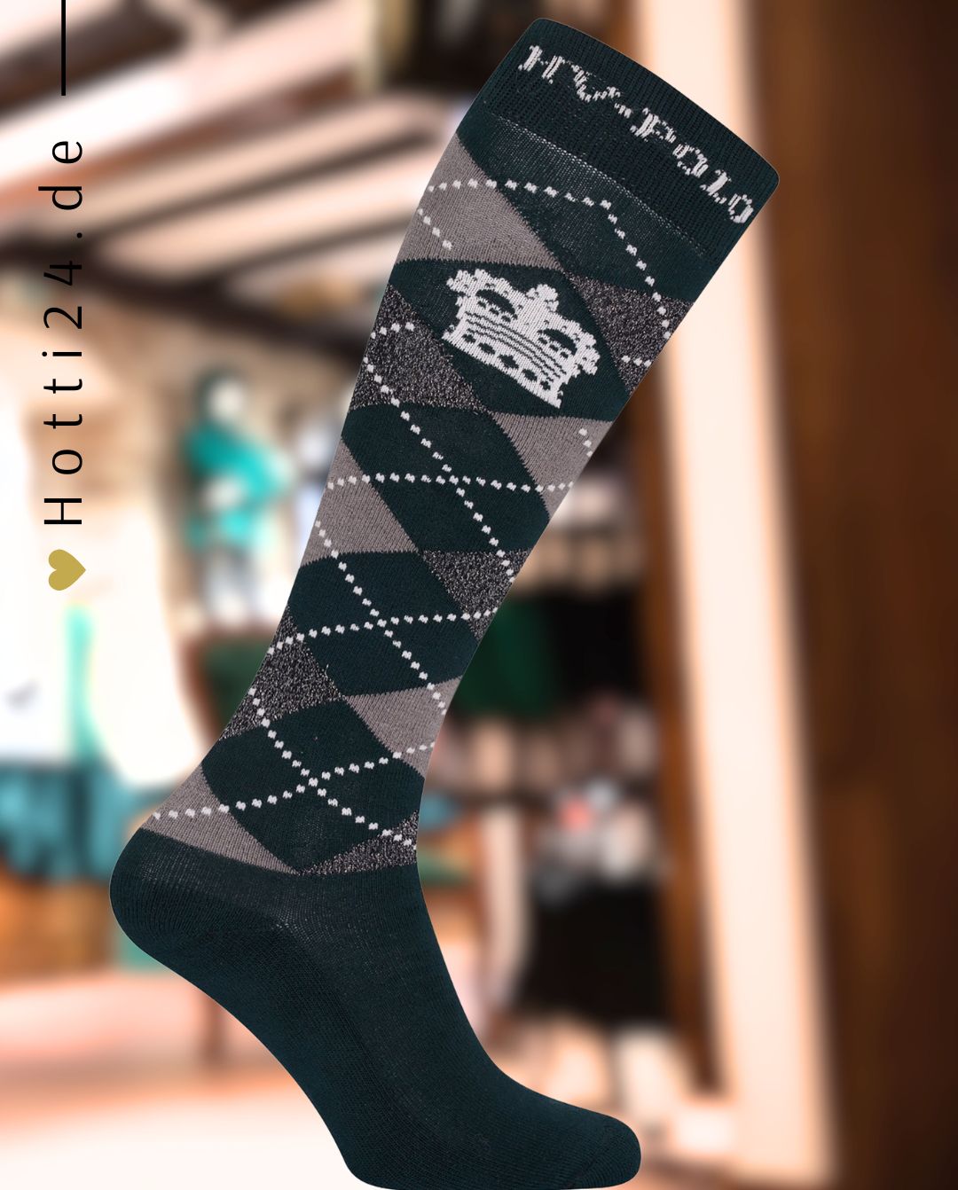 HV POLO »Reitsocken HVPArgyle Ivy Green