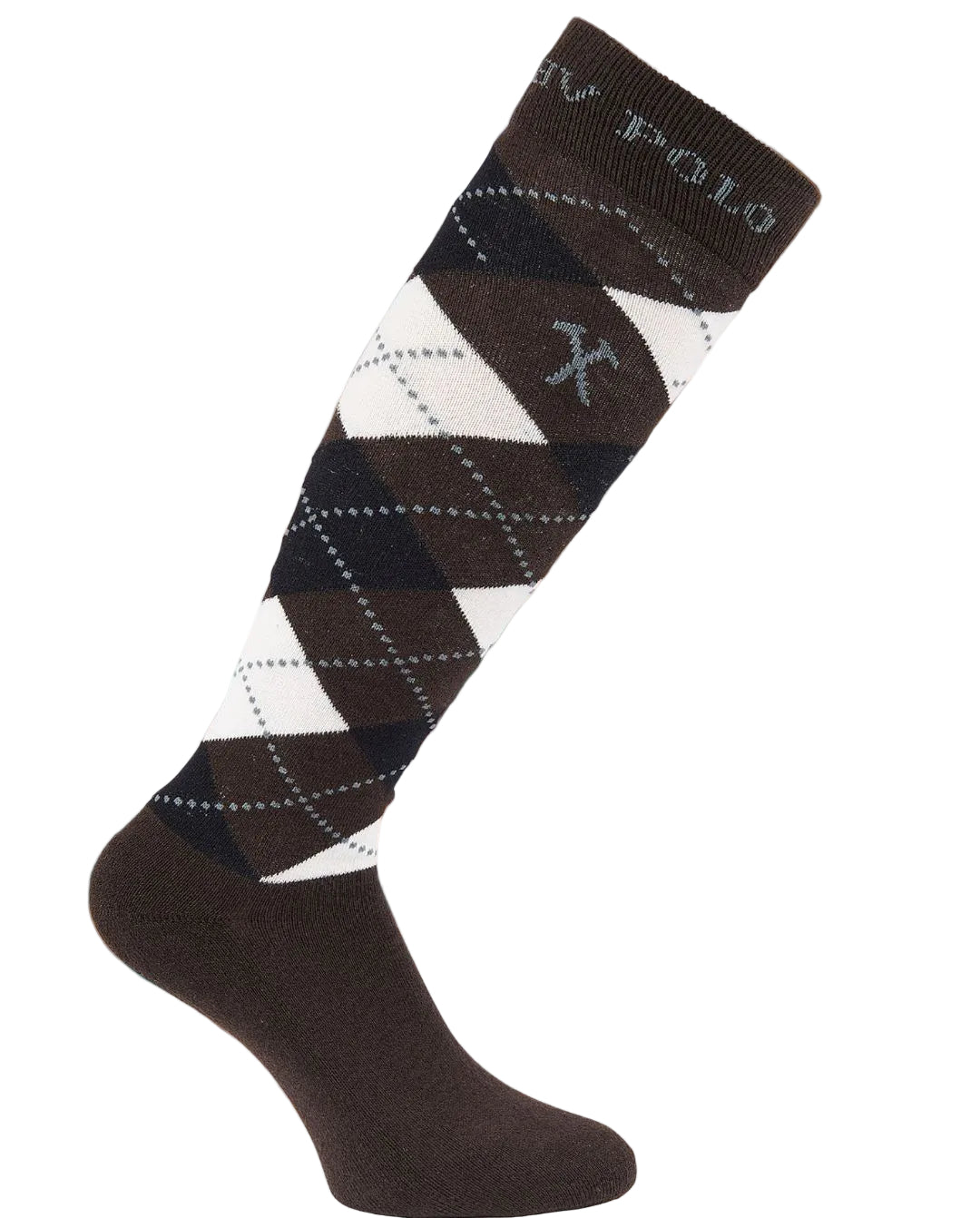 HV Polo »Reitsocken HVPArgyle Coffee Black / Grey Melange