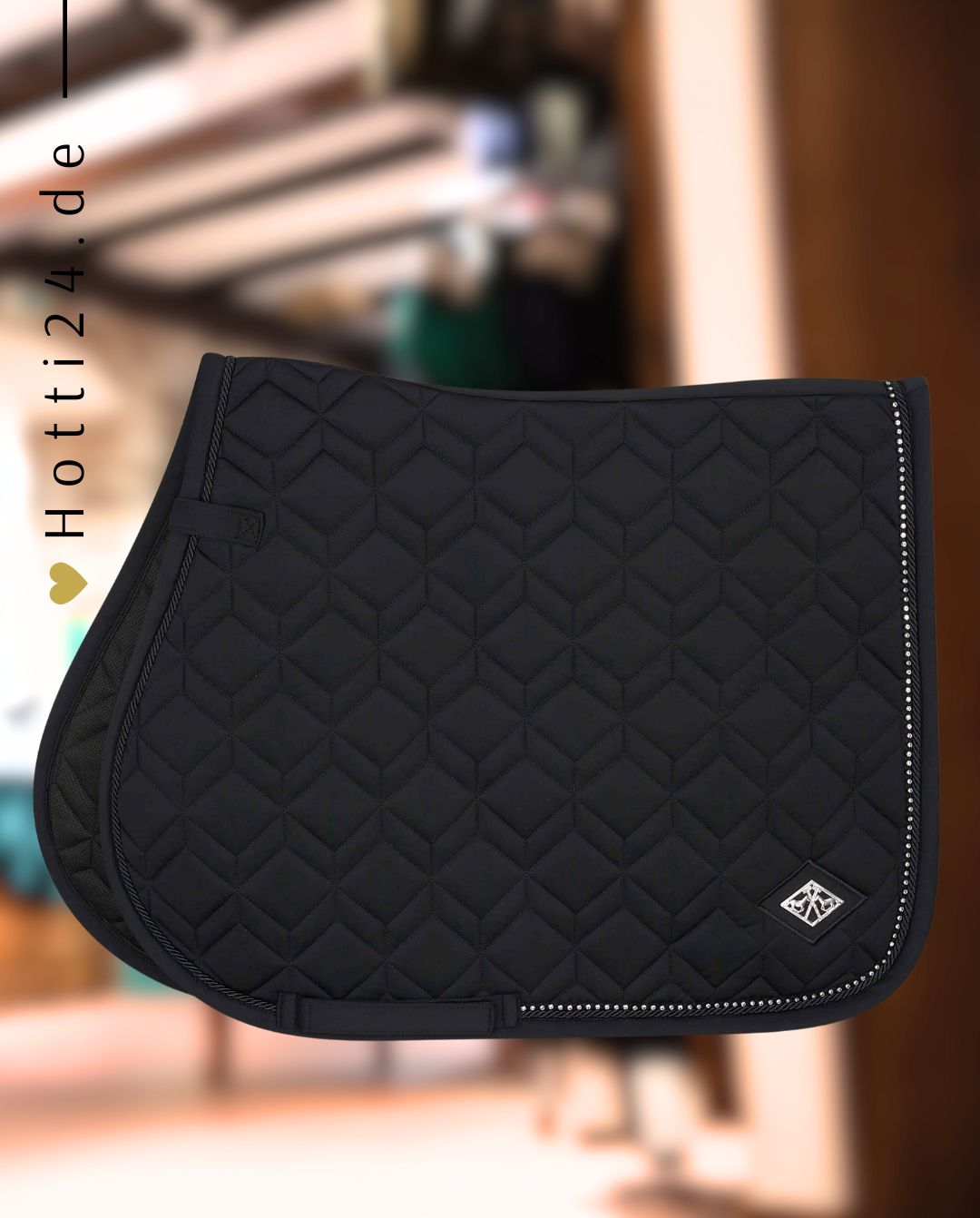 HV POLO »Jumping Saddle Pad HVPClassic Black