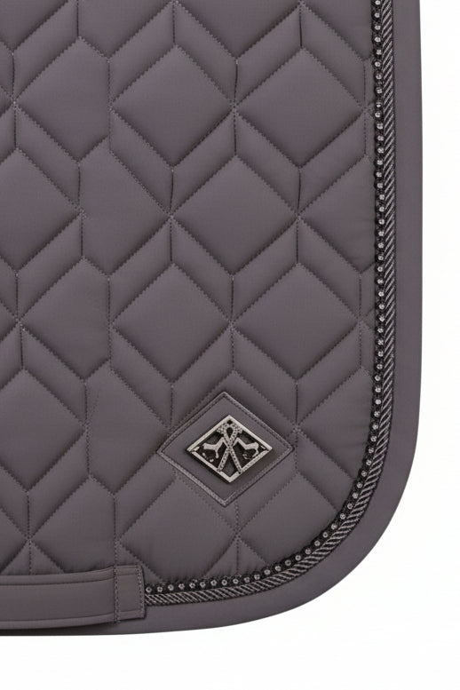 HV Polo Jumping Saddle Pad HVPClassic Cloud Grey