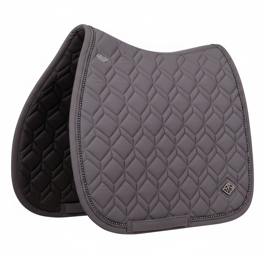 HV Polo Jumping Saddle Pad HVPClassic Cloud Grey