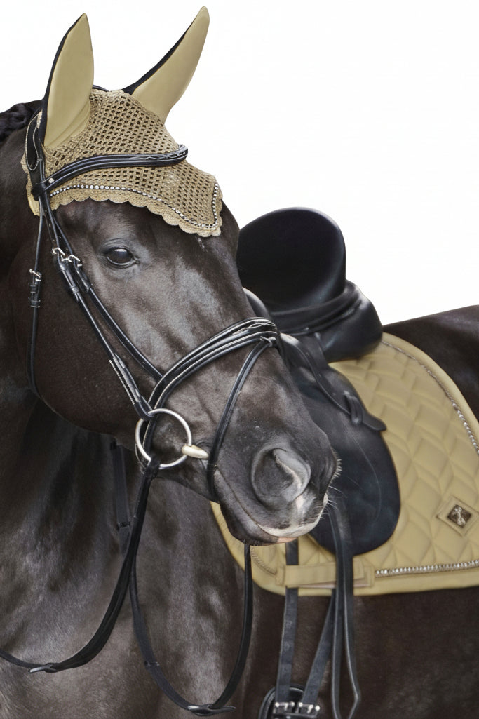 HV Polo Jumping Saddle Pad HVPClassic Oil Green