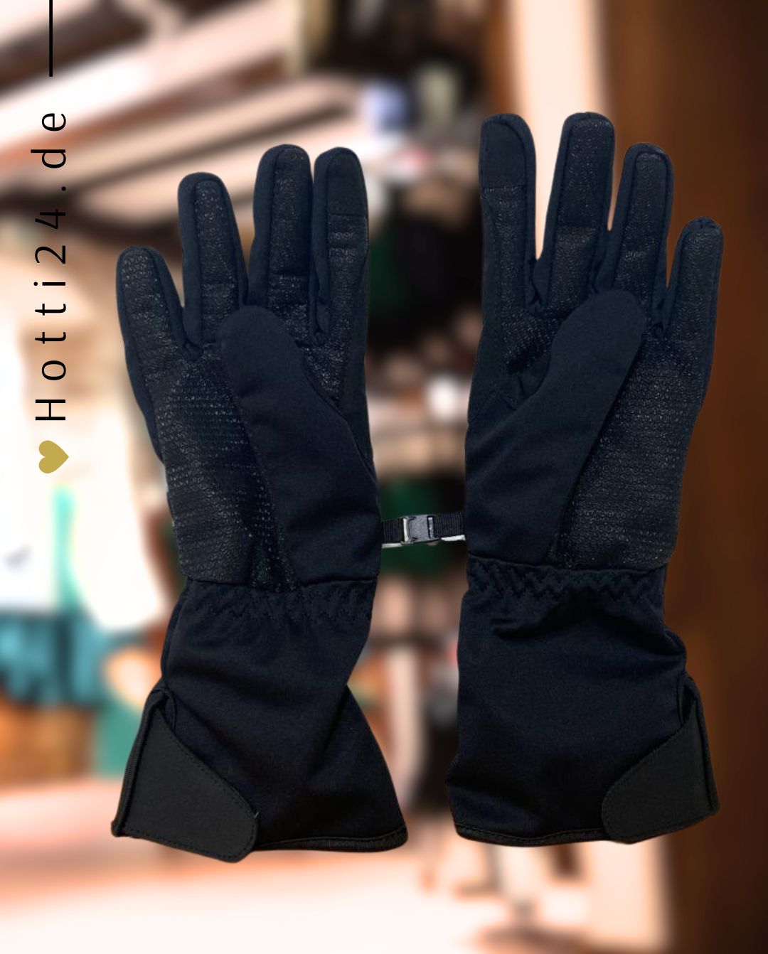 HV Polo »Reithandschuhe beheizbar HVPHeat Black 🔥