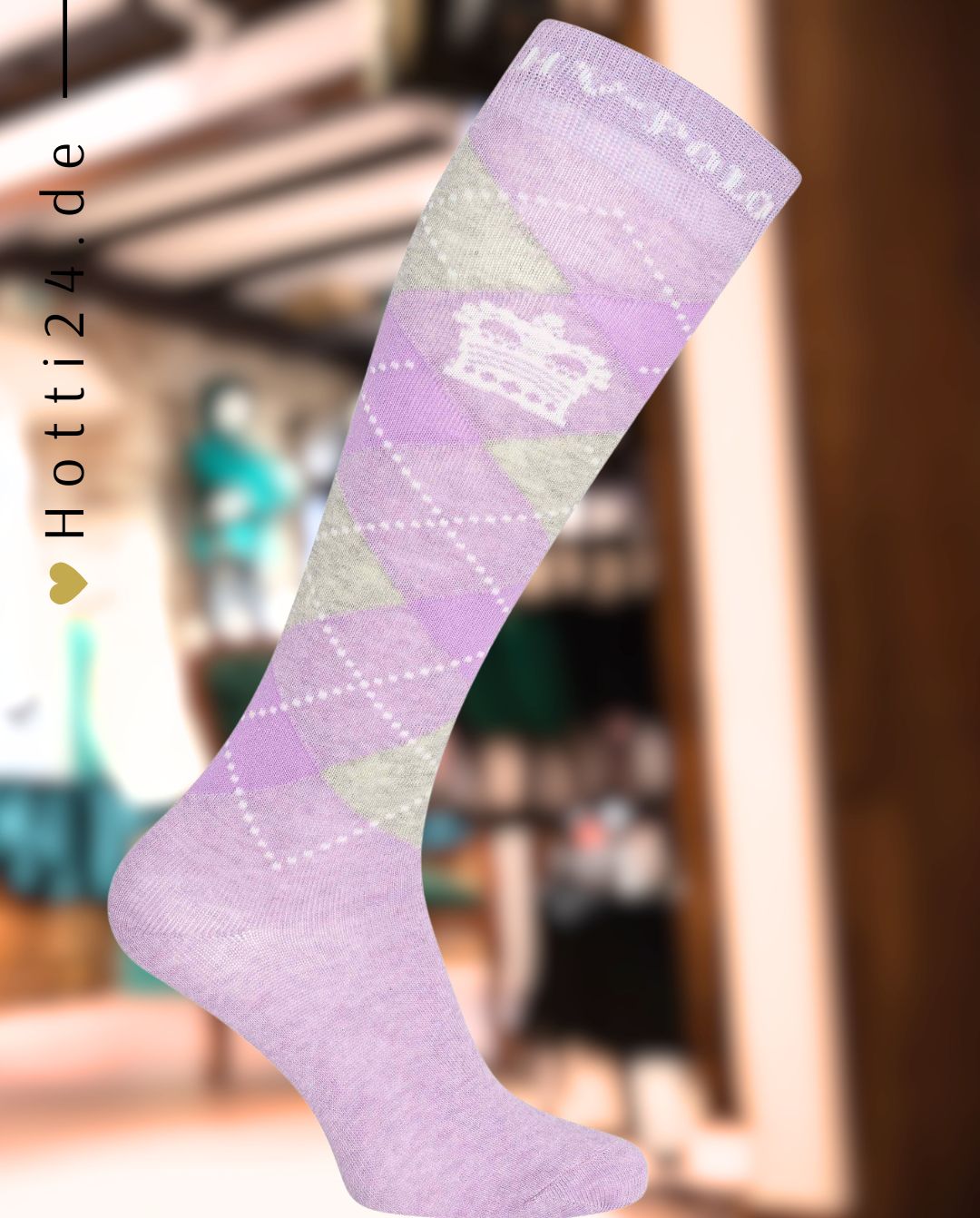 HV POLO »Reitsocken HVPArgyle Violet