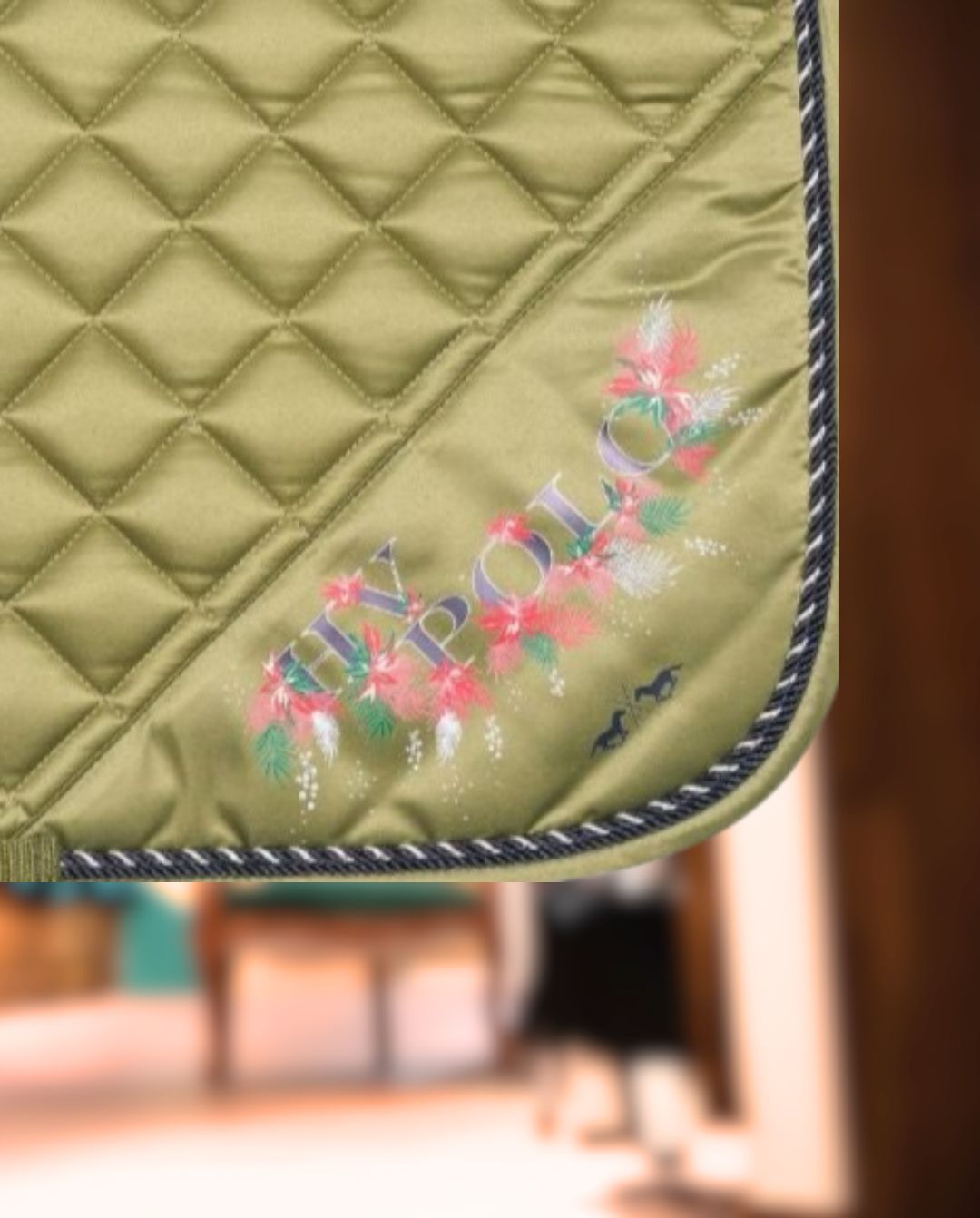 HV POLO »Dressurschabracke HVPJackie Oil Green