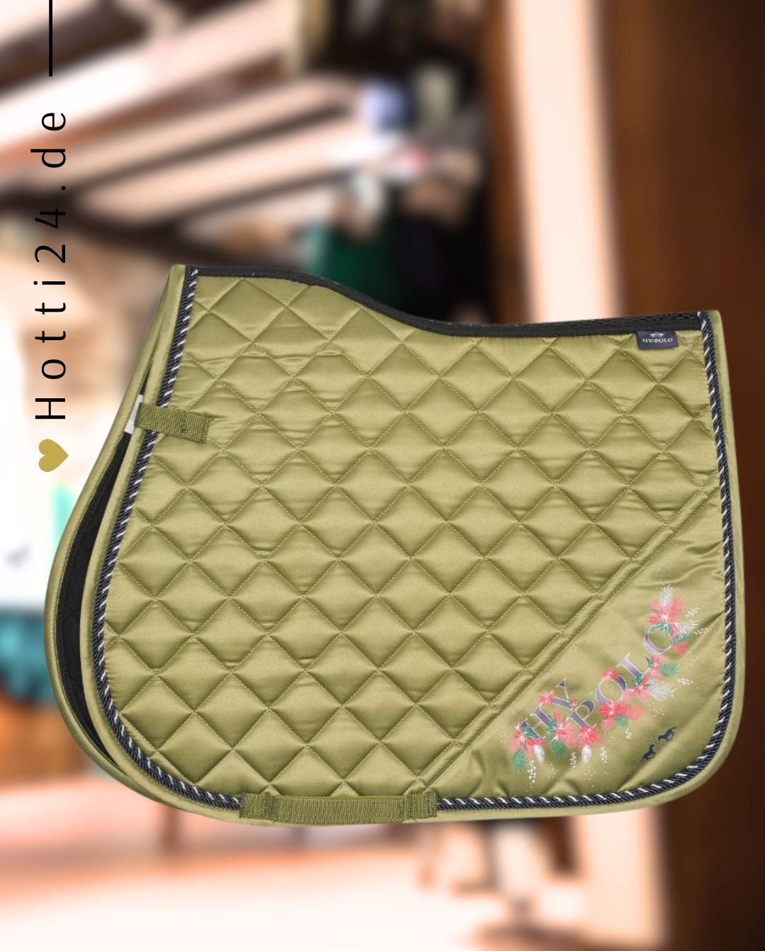 HV POLO »All-purpose Saddle Pad HVPJackie Oil Green