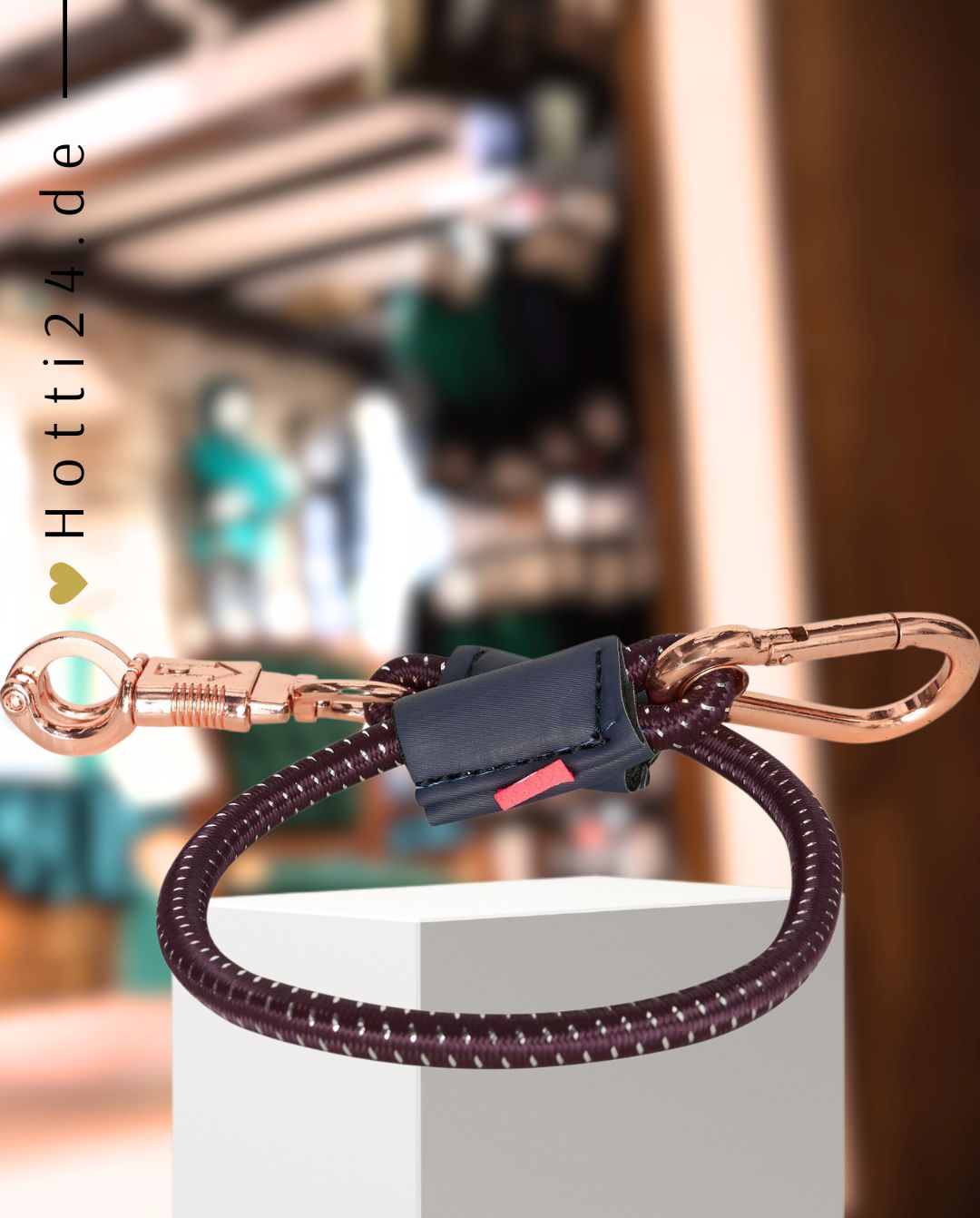 IMPERIAL RIDING »Tether IRHElastic 60cm Bordeaux