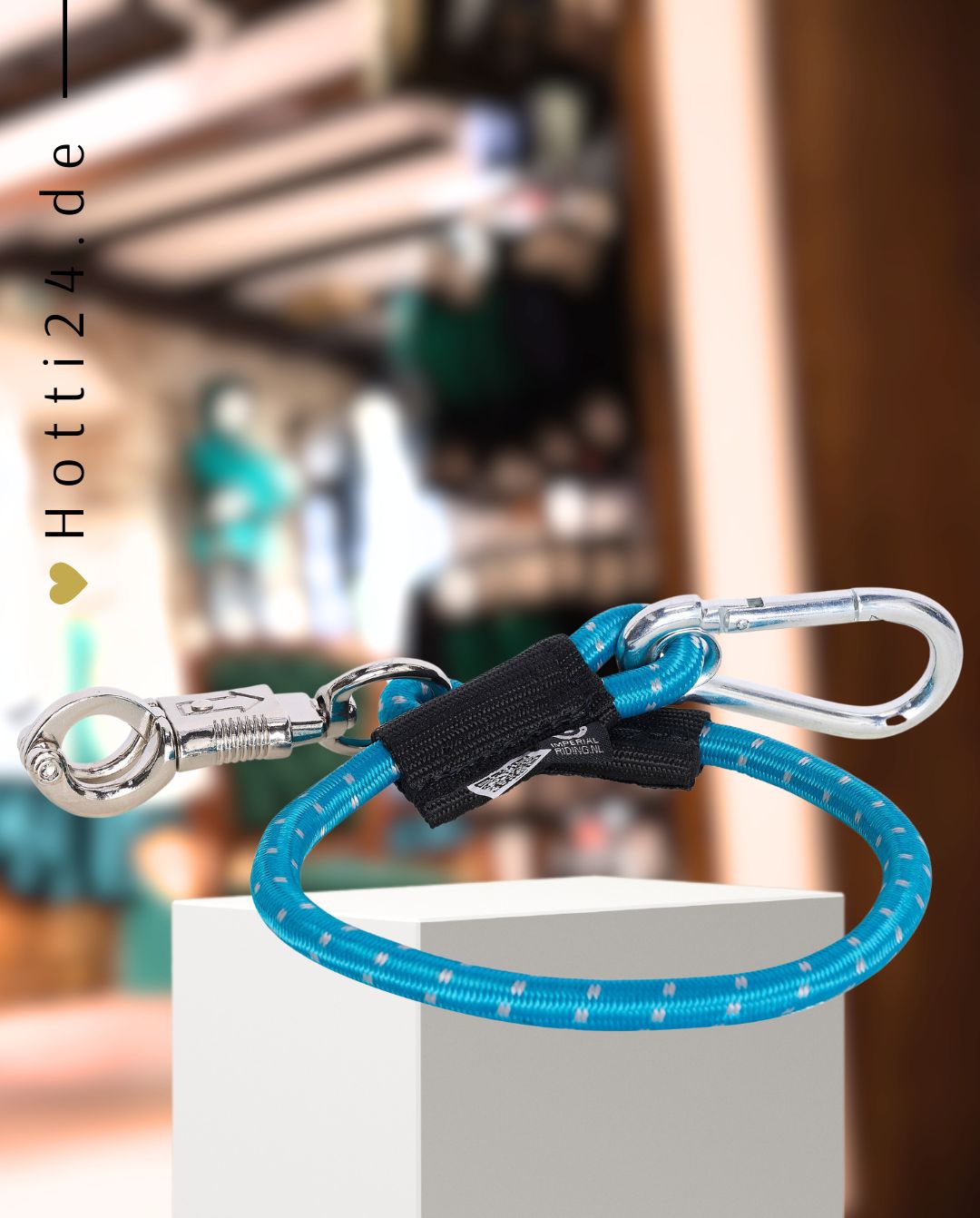 IMPERIAL RIDING »Tether IRHElastic 60cm Turquoise