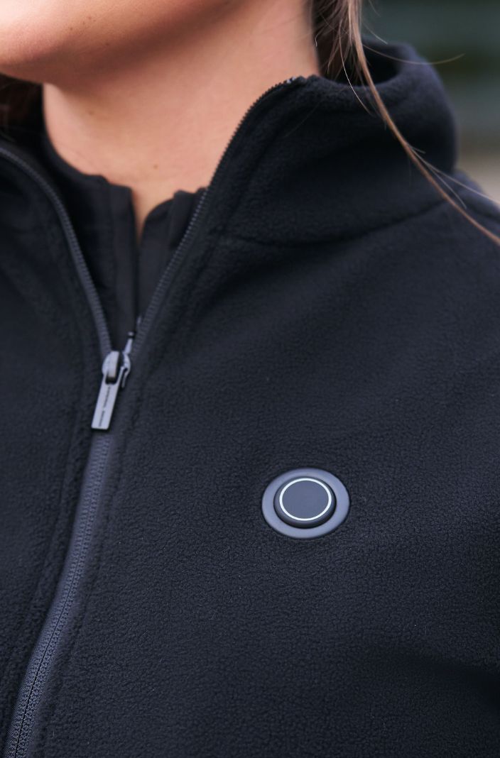 Imperial Riding "Women's Heated Fleece Jacket Black 🔥