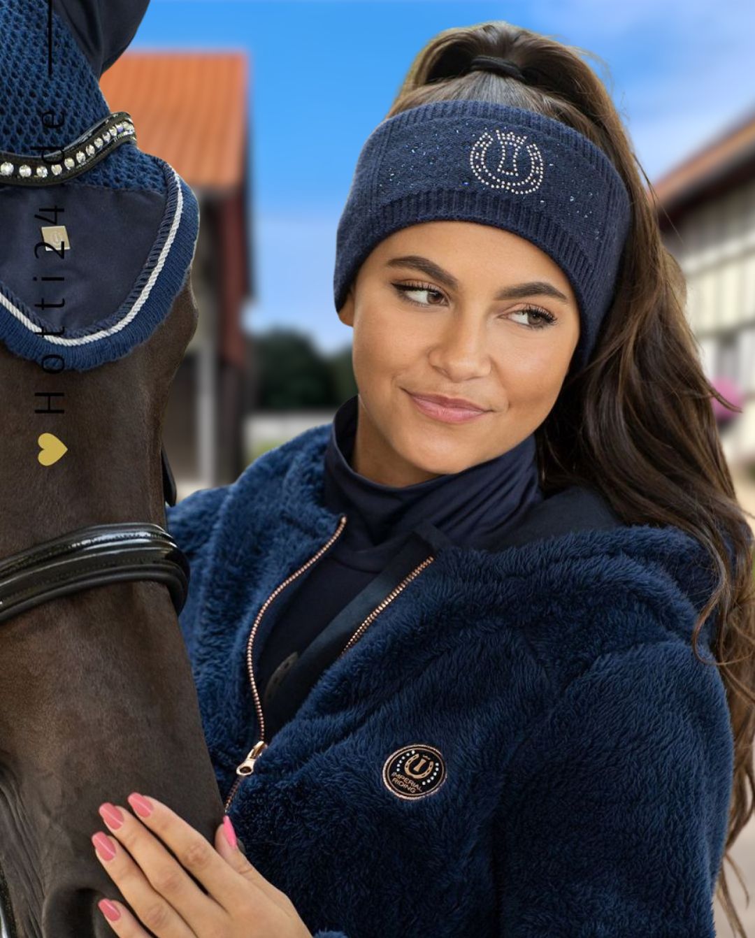 IMPERIAL RIDING »Fleecejacke IRHCosy Navy