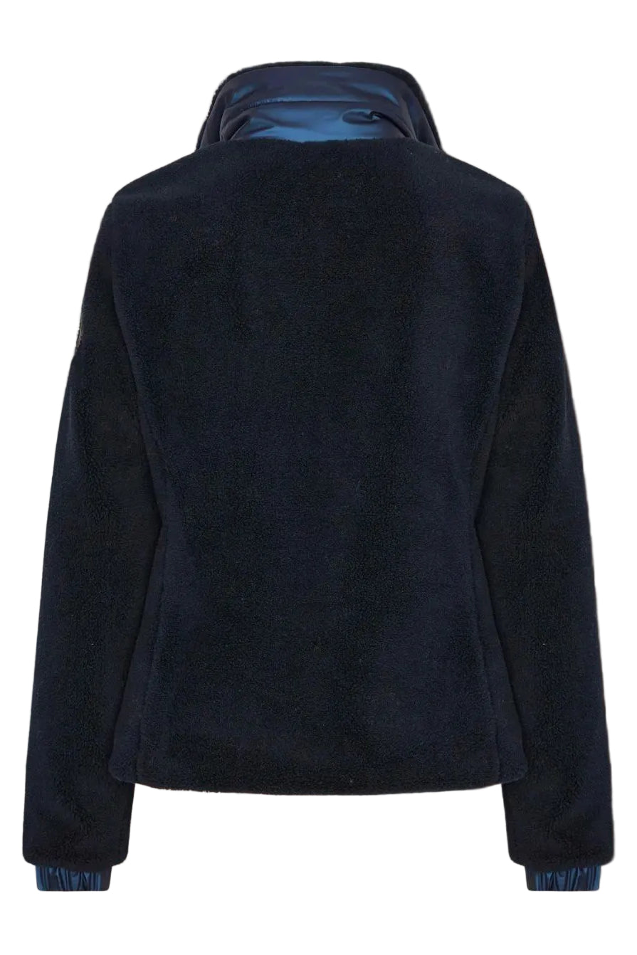 Imperial Riding "Women's Fleece Jacket IRHGalaxy Sherpa Navy