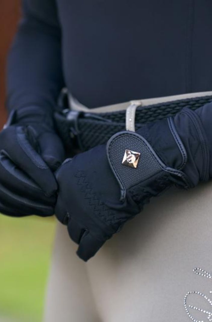 Imperial Riding Reithandschuhe IRHEssential fleX Navy
