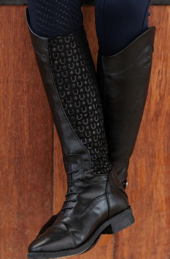 Imperial Riding Reitstiefel IRHWalker Glam Black Matt