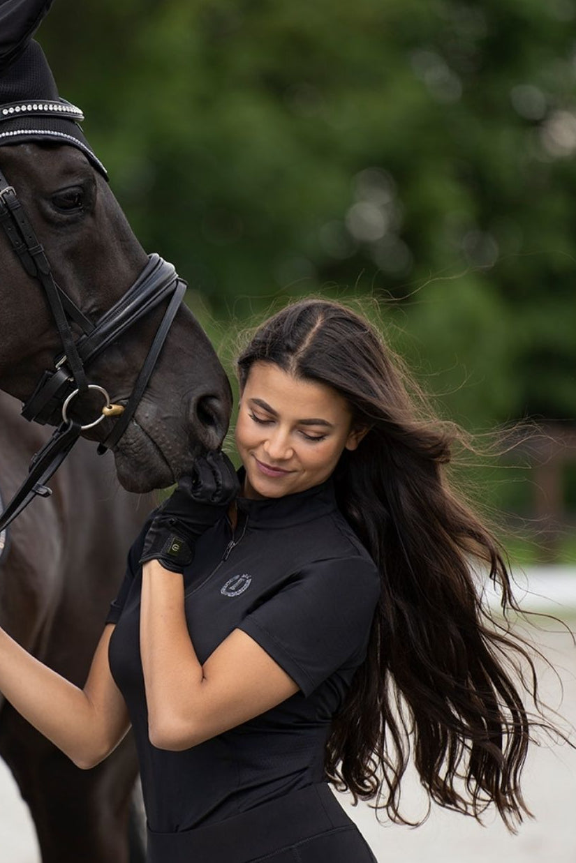 Imperial Riding "Women's Riding Shirt IRHSpeedy Black