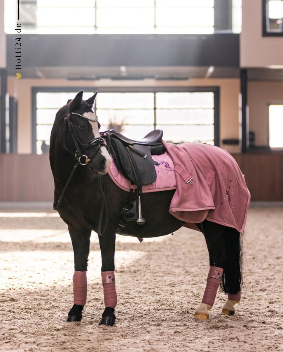 Imperial Riding "Fleece Blanket IRHCosmic Sparkle Pink