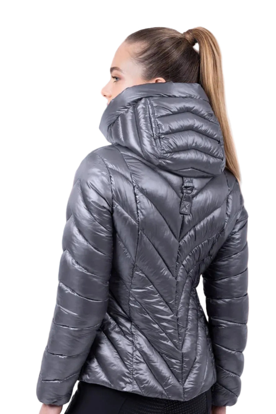 Imperial Riding "Women's Puffer Jacket IRHCosmic Rider Pearl Grey