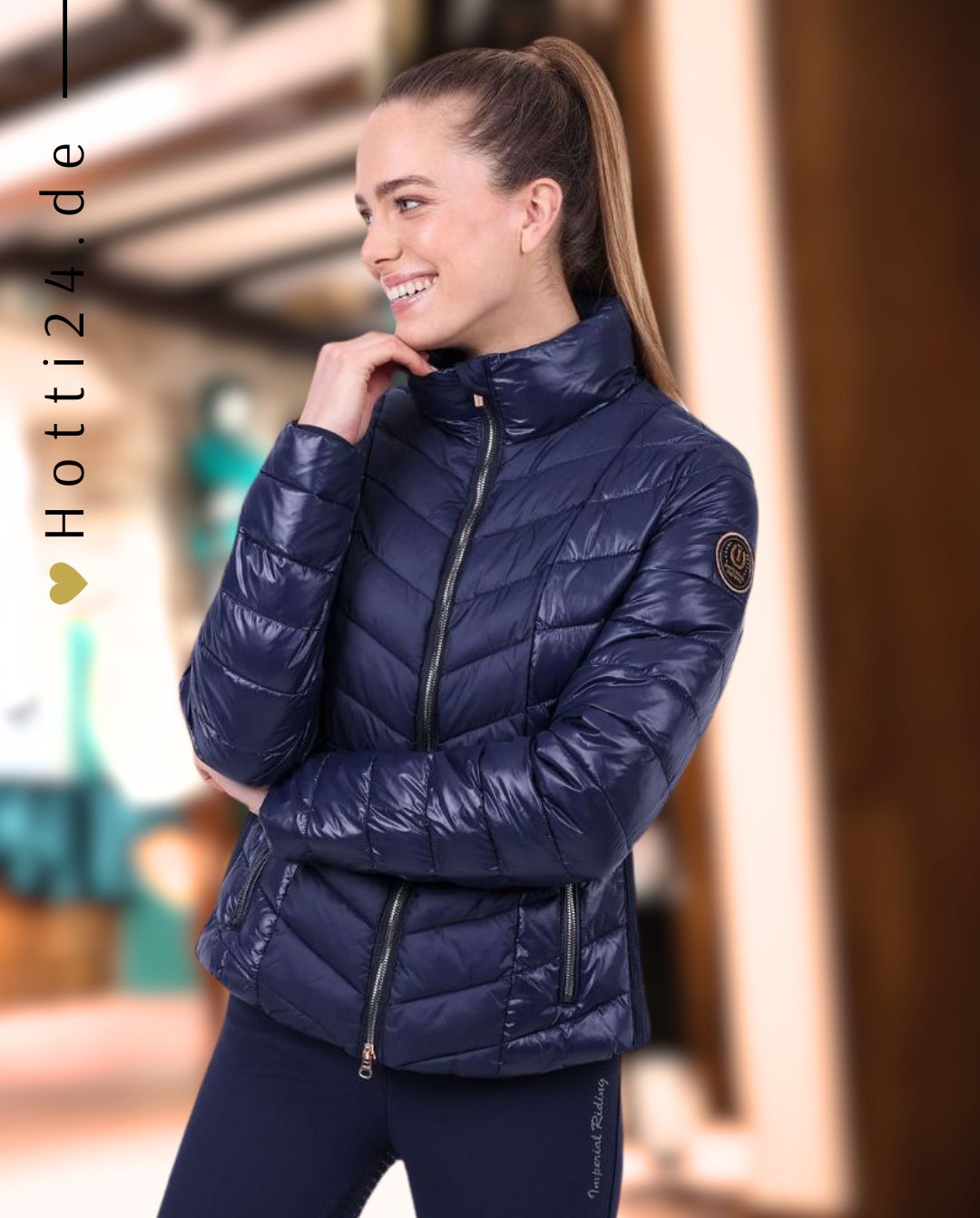 Imperial Riding »Kids Puffer Jacket IRHNever Dull Navy