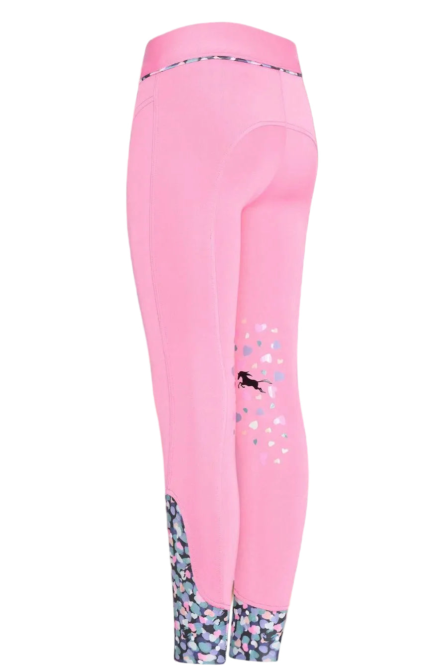 Imperial Riding Reitleggings IRHTibby KnieGrip Pink