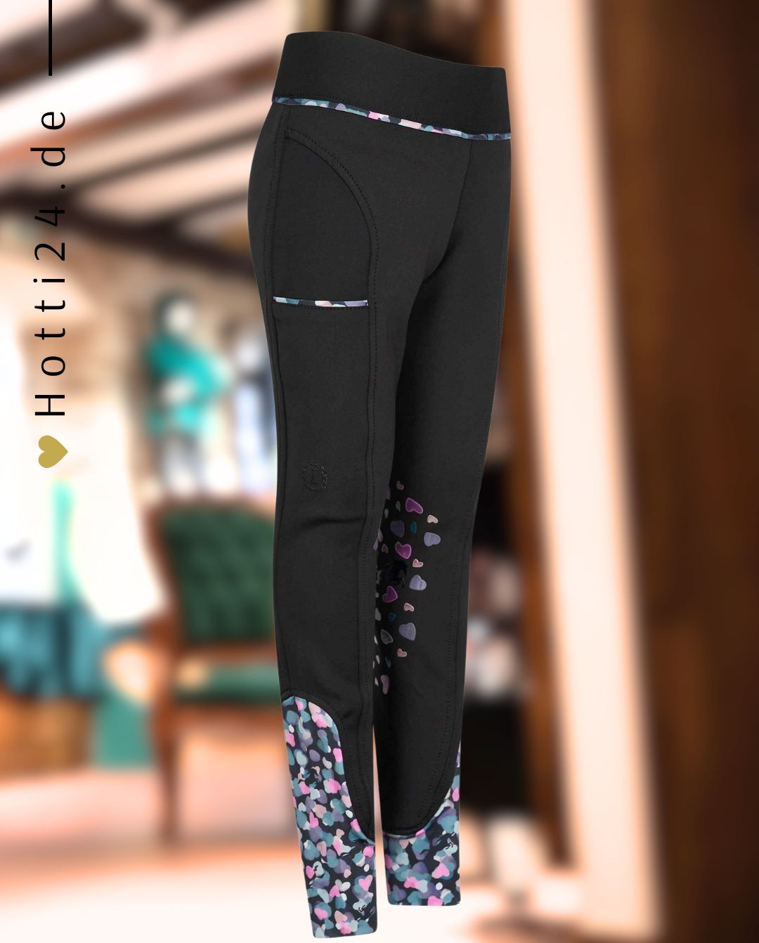 IMPERIAL RIDING »Reitleggings IRHTibby KnieGrip Black